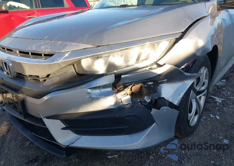 2017 Honda Civic Lx from USA, damaged, VIN 19XFC2F53HE227928